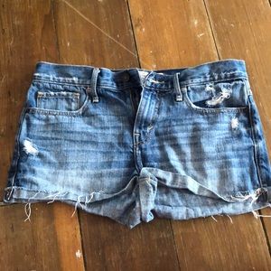Abercrombie Jean shorts size 6